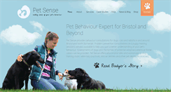 Desktop Screenshot of pet-sense.co.uk